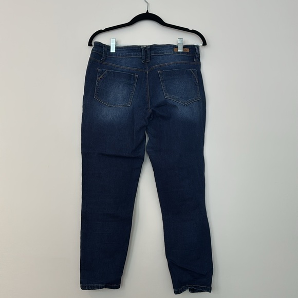 Split Hem Mid Rise Jean - Picture 7 of 8